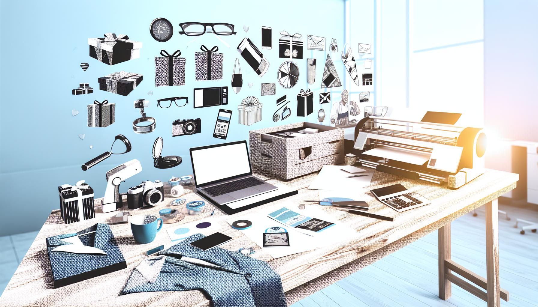 Comparison of Gift Printing Techniques: Heat Transfer, Laser Engraving, UV Direct Printing, and Screen Printing