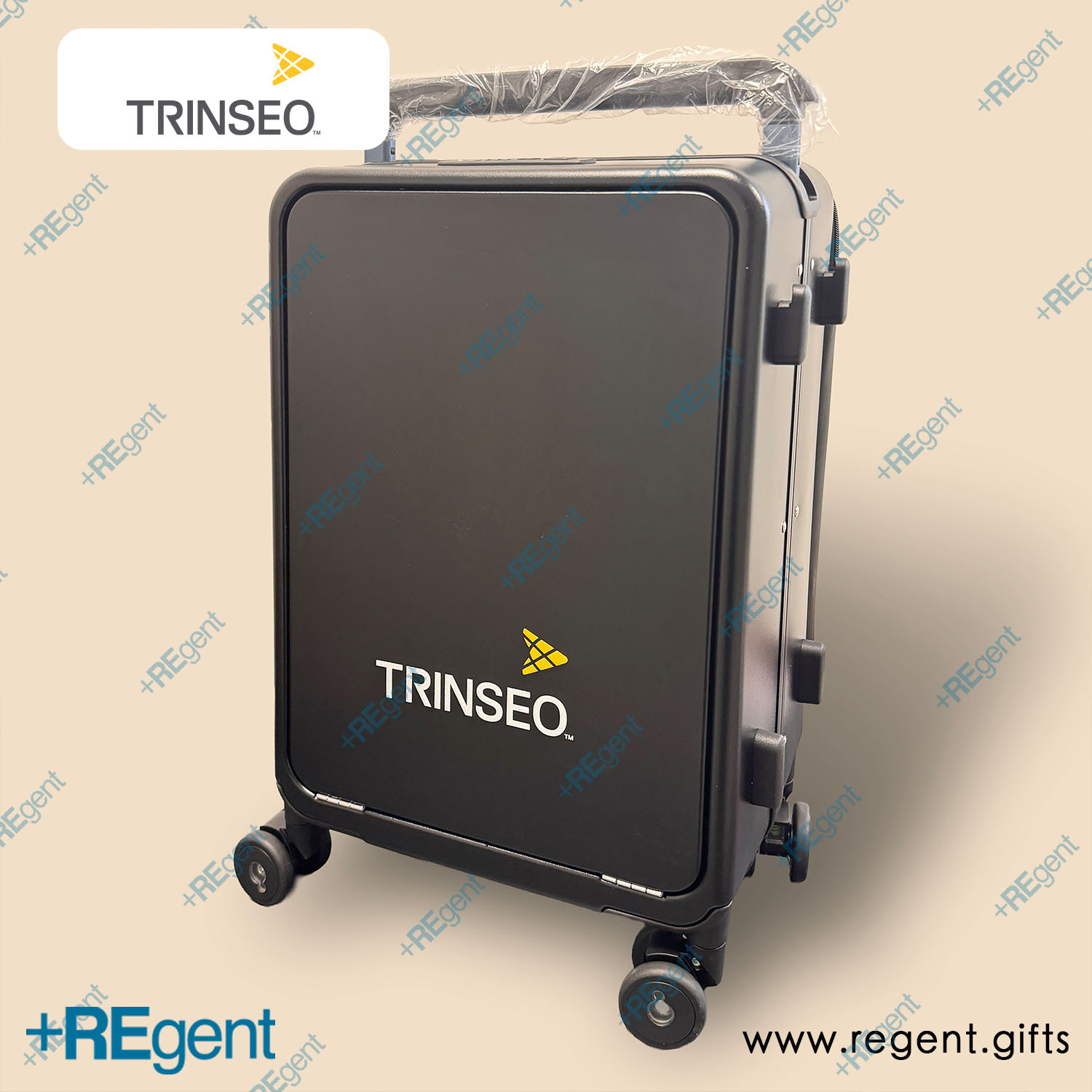 跨國企業的高端送禮美學：Trinseo 盛禧奧為何指定客製「20吋 PC 雙開靜音靜音輪行李箱」