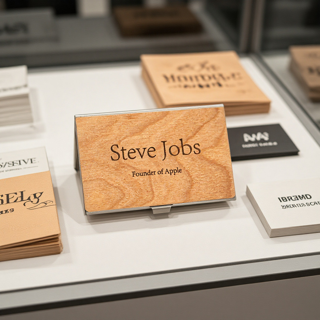 21367 - 黑胡桃木鋁合金信用卡盒名片盒商務卡包 21367-黑胡桃木鋁合金信用卡盒名片盒商務卡包