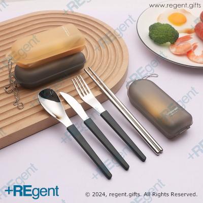 21268 - 不銹鋼摺疊便攜餐具