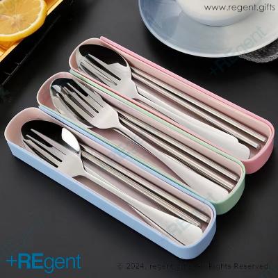 21270 - 環保餐具3件裝,匙羹,叉,筷子