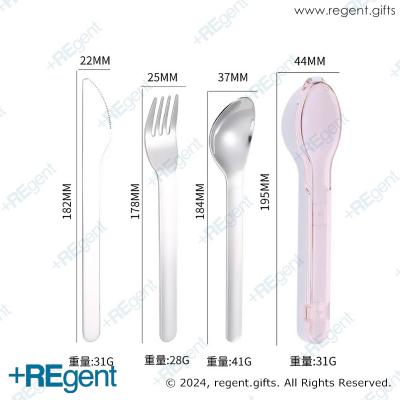 21272 - 304不鏽鋼環保餐具3件套