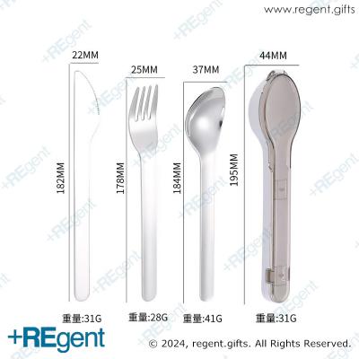 21272 - 304不鏽鋼環保餐具3件套