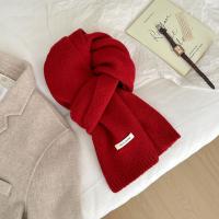 21341 - 羊毛圍巾｜韓系短款圍脖保暖必備 聖誕禮物年會穿搭時尚單品