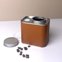 21344 - 咖啡豆罐 | 便攜馬口鐵密封罐 客製化Logo茶葉咖啡粉儲存罐