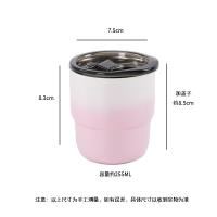 21345 - 304不鏽鋼雙層階梯杯 | 高顏值迷你咖啡杯