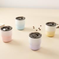 21345 - 304不鏽鋼雙層階梯杯 | 高顏值迷你咖啡杯