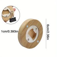 21354 - 竹木磁鐵開瓶器手工DIY禮品適用婚禮派對