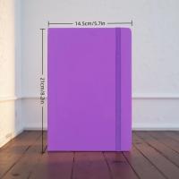 21374 - A5記事本七色可印LOGO商務會議記錄工作手帳本