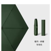 초경량 카본 파이버 3단 우양산 자외선 차단 휴대용 연필 우산 - 21455