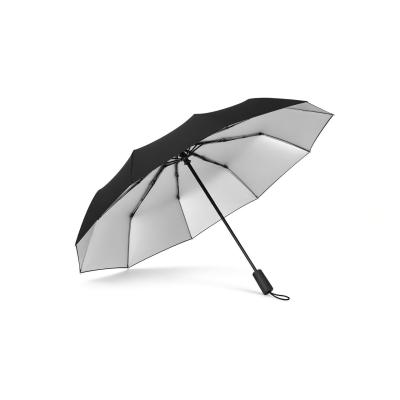 防UV隔热三折缩骨遮订制，晴雨两用，可印 Logo 或校徽 - 21456