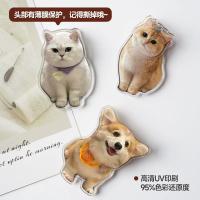 旋转冰箱贴订制-亚克力磁石冰箱贴 - 21458
