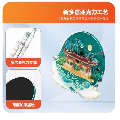 亚克力冰箱贴定制-相片磁贴DIY来图订做 - 21459