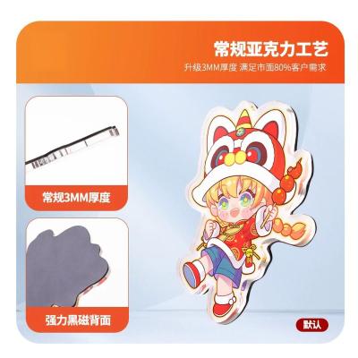 亚克力冰箱贴定制-相片磁贴DIY来图订做 - 21459