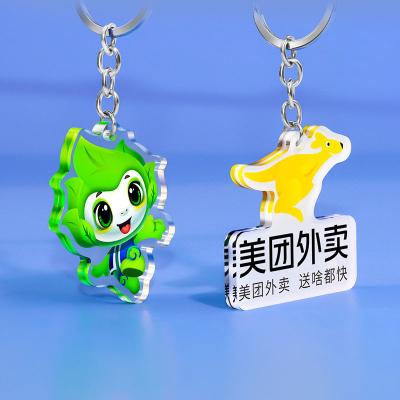 キーホルダーオーダーメイド-アクリルキーホルダー写真・ロゴ印刷 - 21461