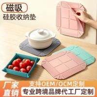 摺疊矽膠隔熱墊訂製-加厚餐墊 - 21471